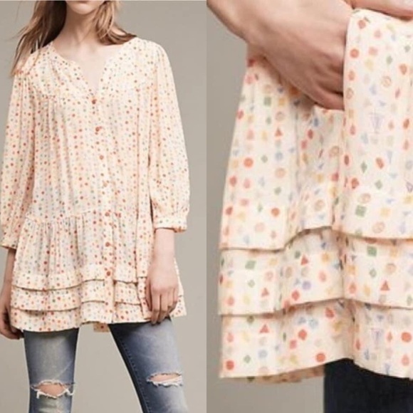 Anthropologie Tops - {Anthro} Maeve Paccia Shape Tunic